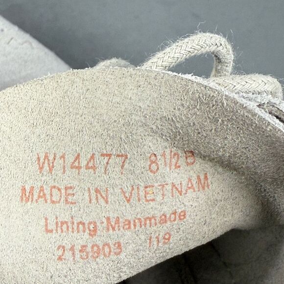 Cole Haan Zerogrand Wingtip  Grey Lace Up Low Top Sneakers women size 8.5 - Picture 7 of 8